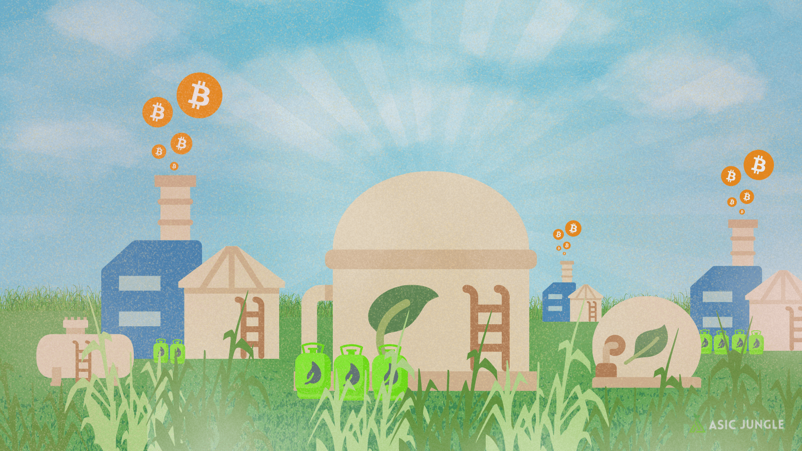 The World’s First Biogas Bitcoin Mine